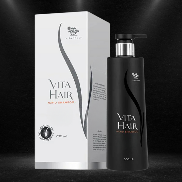 Vita Hair ナノ・シャンプー 500ml*2 Vita Hair Revitalizing Shampoo 500ml – Vita Green Lingzhi