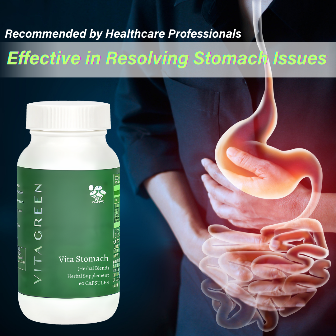 Vita Stomach Herbal Supplement (60 Capsules)