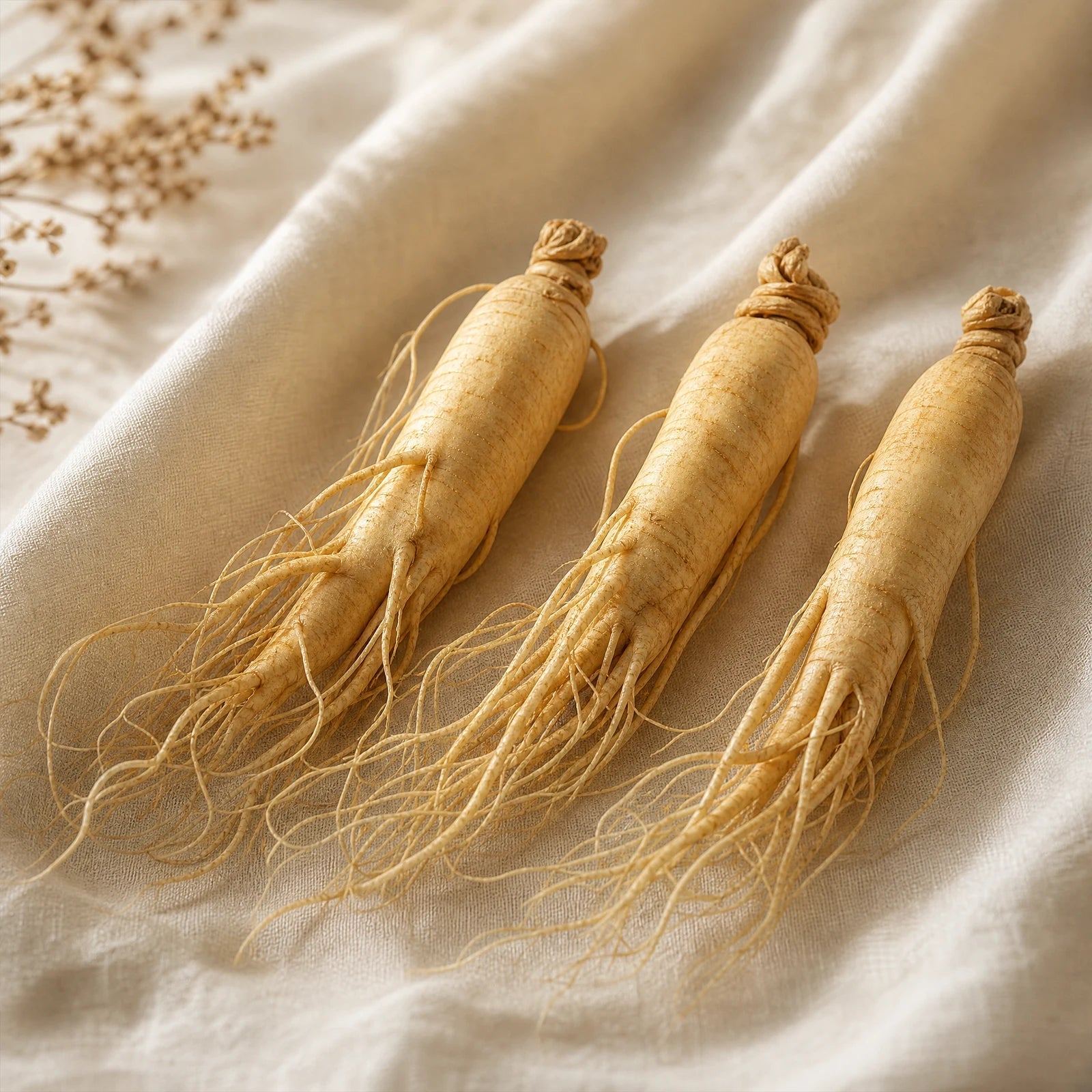 Ginseng botanical illustration